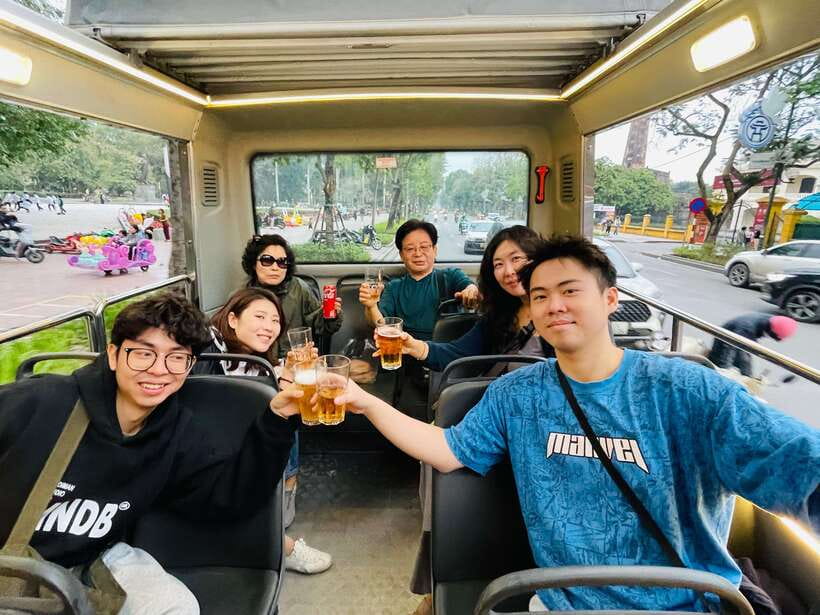 Hanoi Exclusive Craft Beer Bus: Cultural Sightseeing Tour - A Four-Hour Route Through Hanoi With Beer in Hand