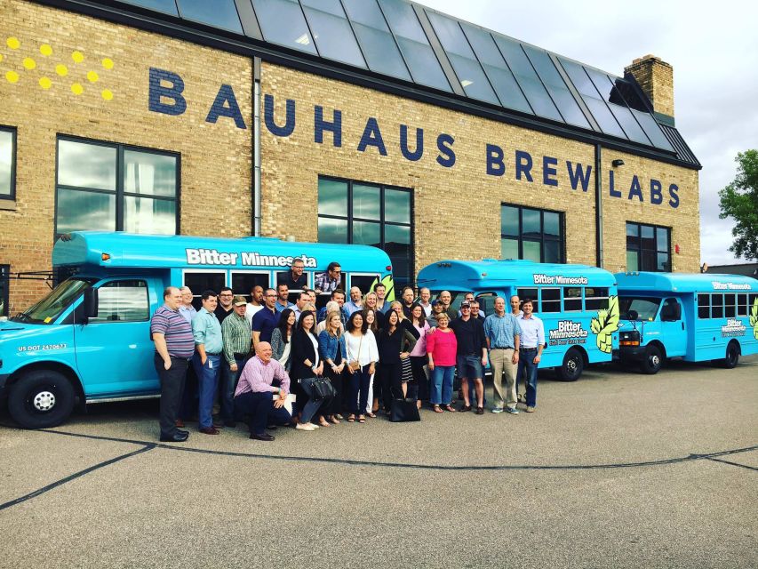 Highest Rated 3-Hour Craft Brewery Tour in Minneapolis - Meeting the Little Blue Bus Downtown