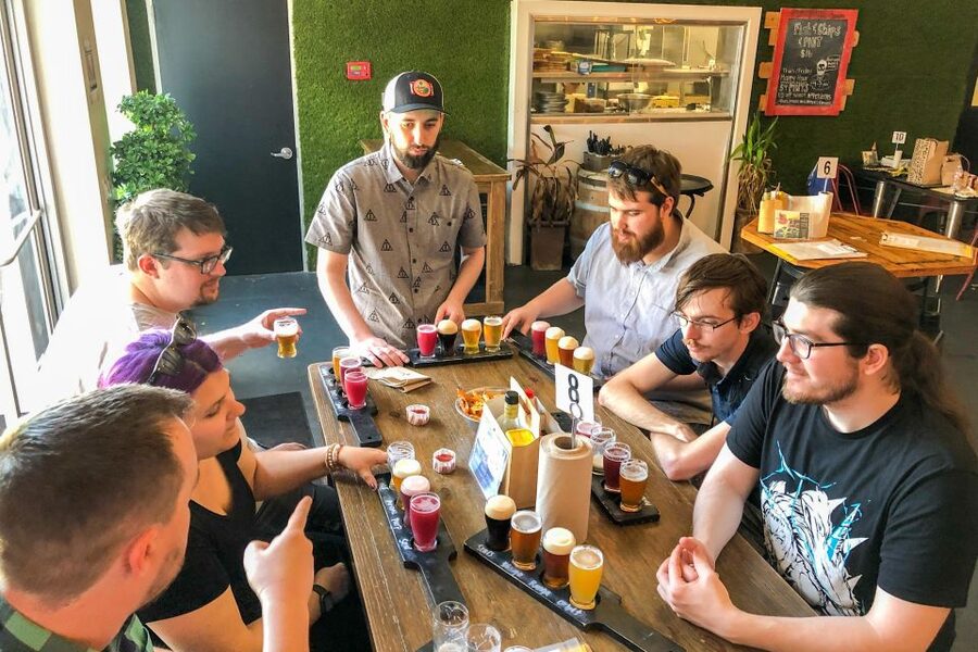 Houston: 2-Hour Downtown Brewery Tour by Electric Cart - A brewery tour with wheels, not a tasting bus