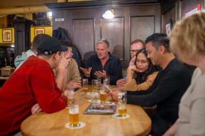 Informative and fun brewery tour in German, public