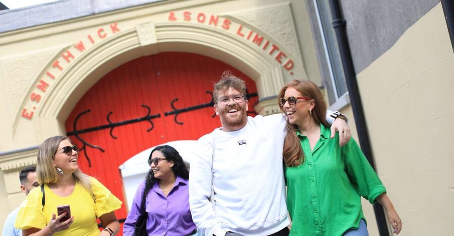 Kilkenny: Smithwick's Beer Experience - The family portraits and interactive touches