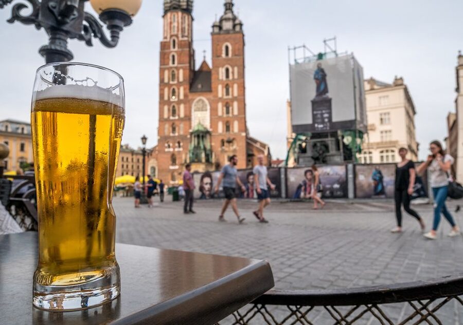 Krakow: Guided Craft Beer Tour - The first pub explains why Pilsner is everywhere