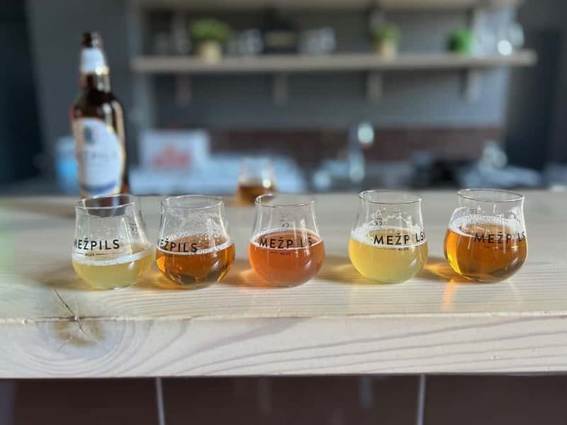 Latvian Brewery Visit & 5 Beer tasting - Inside a Latvian brewery
