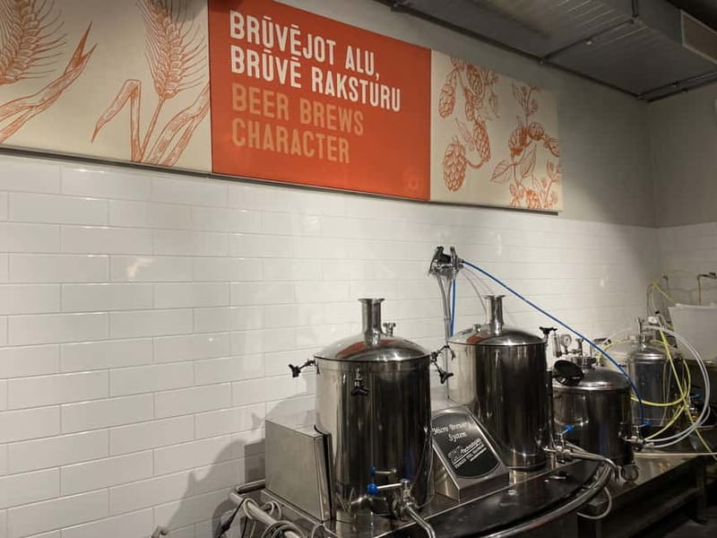 Latvian Brewery Visit & 5 Beer tasting - What the guide adds