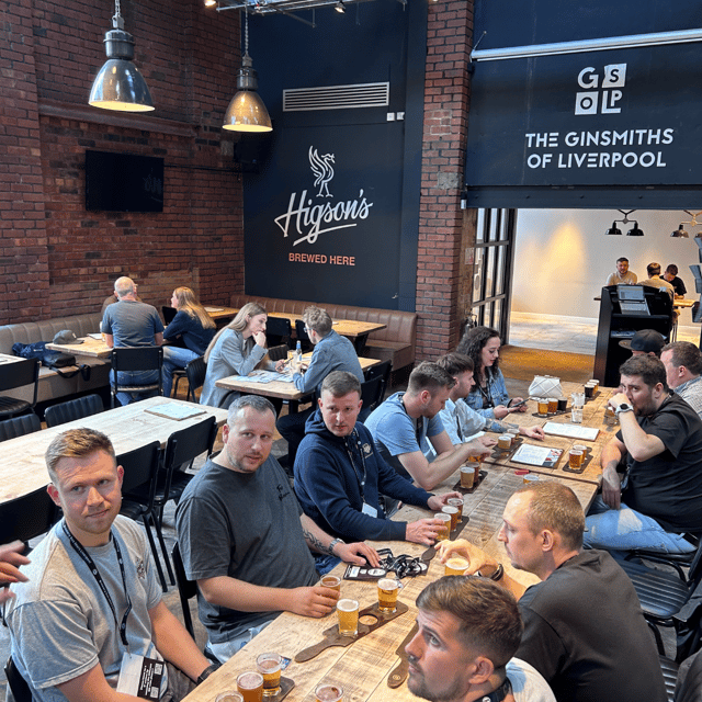 Liverpool: Brewery Bus Tour with 12 Beer and Pizza - Starting at The Shankly Hotel