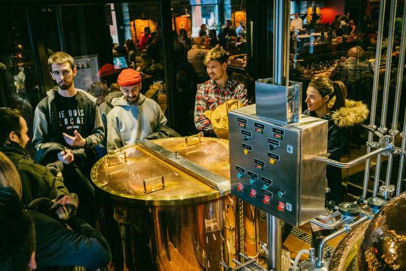 Montreal Old Port: Craft Brewery and Beer Tasting Tour - What happens at 3 Brasseurs St-Paul