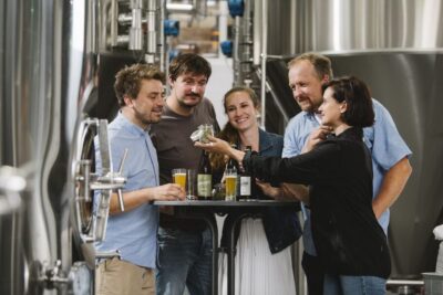 Hands-On Brewery Tour & Tasting of 4 Organic Beers