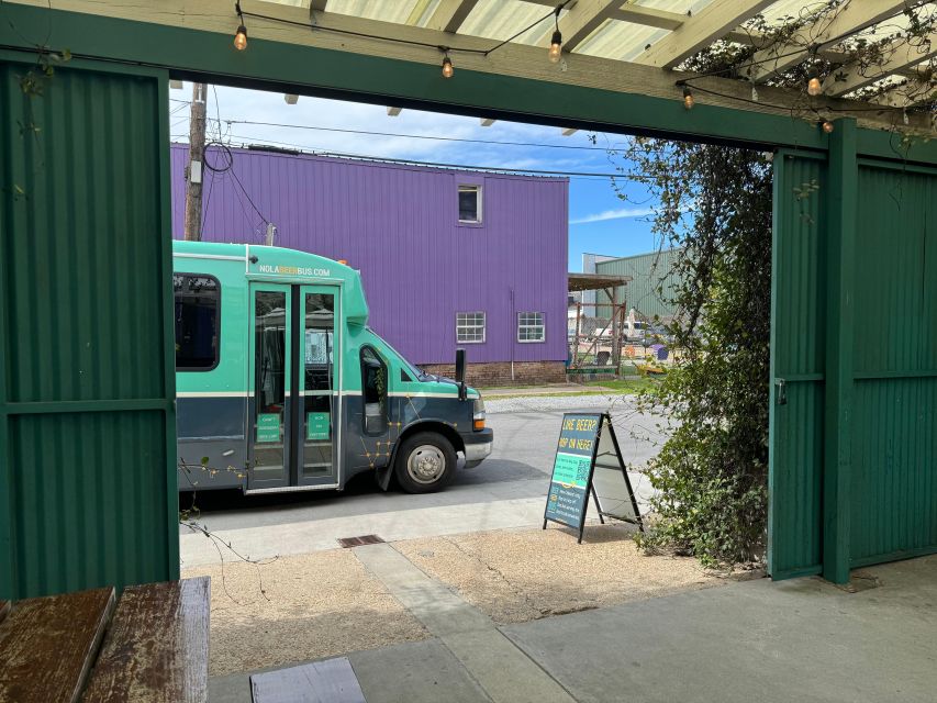 New Orleans: Easy Hop-On Hop-Off Craft Brewery Bus Tour - What the $43 price really covers