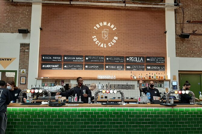 North London Craft Brewery Tour - Signature Brew Taproom finishes the tasting route