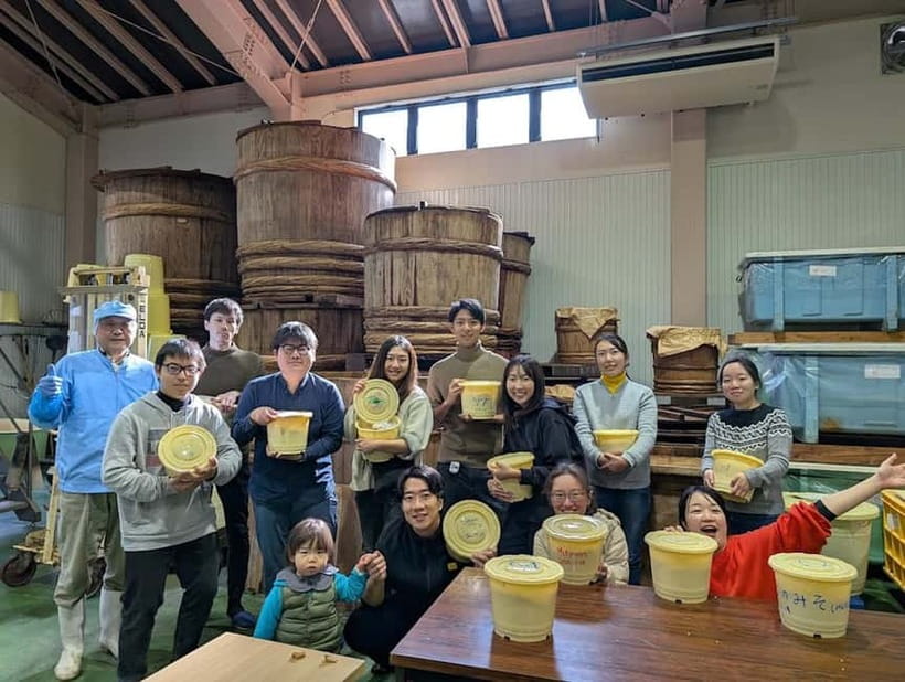 Obuse: Make Your Own Miso at a 240-Year-Old Brewery - Learning the old brewery’s miso method