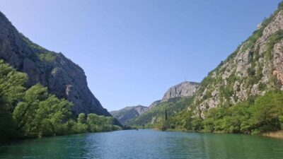 Omiš: 2-Hour Cetina River Glassboat And Beer Garden Visit