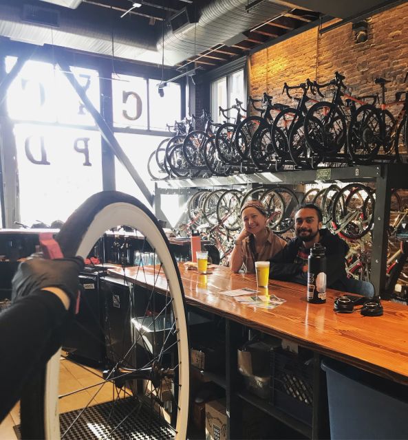 Portland: Guided Bike Tour with Brewery Visits - Eastbank Esplanade and the ride back