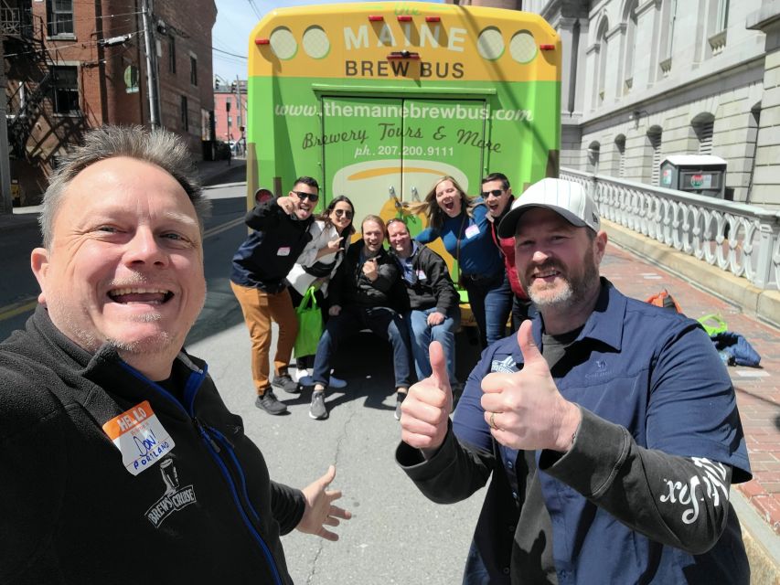 Portland, Maine: Local Brewery & Spirits Bus Tour - Second 45-minute stop for more local flavor