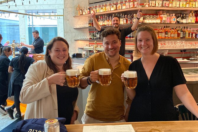 Prague Craft Beer Tour - Three pub meals, from marinated cheese to pork fat spread