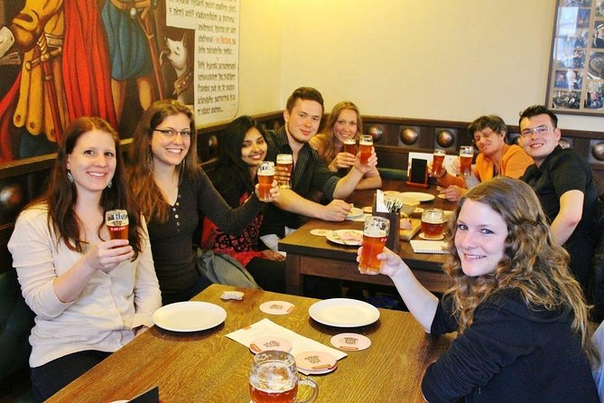 Prague Mini-Breweries Beer Tour with Czech Appetizers - New Town, beer talk, and Prague sightseeing