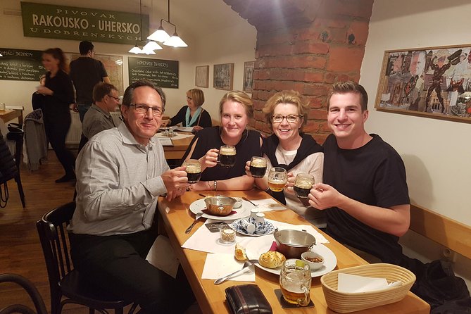 Prague Mini-Breweries Beer Tour with Czech Appetizers - Walking, transport, and practical comfort