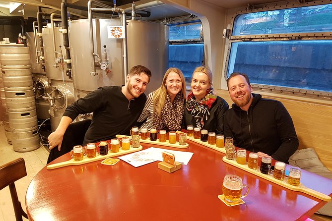 Prague Mini-Breweries Beer Tour with Czech Appetizers - Three microbreweries, with room for surprises