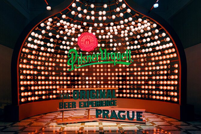 Prague Pilsner Urquell Experience with 3 Free Beer Tastings - Pilsner Urquell’s story begins with a sensory show