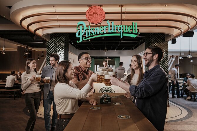 Prague Pilsner Urquell Experience with 3 Free Beer Tastings - The shop has fun ideas, but watch your budget