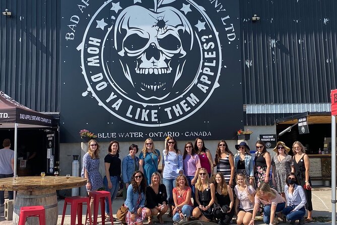 Private:Brewery, Winery, and Cider & Spirit Tastings Tour in SW Ontario - Bad Apple brings a local brewery stop