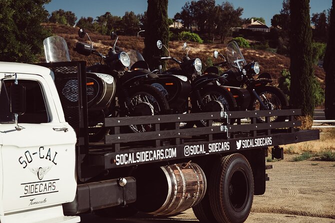 Private Sidecar Brewery Tour through Temecula - Starting at Be Good Restaurant & Experience