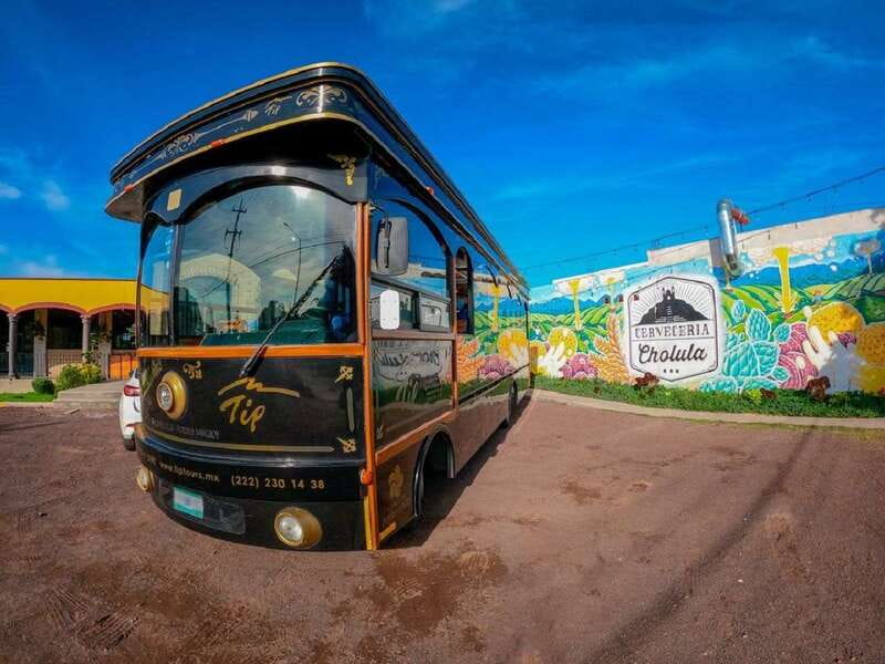 Puebla: Cholula Craft Beer Tour by Tram - Seeing Cholula’s Great Pyramid