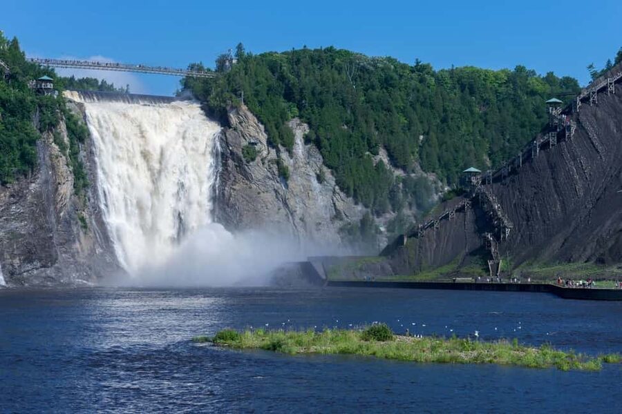 Quebec City: Montmorency Falls and Microbrewery eBike Tour - What the guide adds to the experience