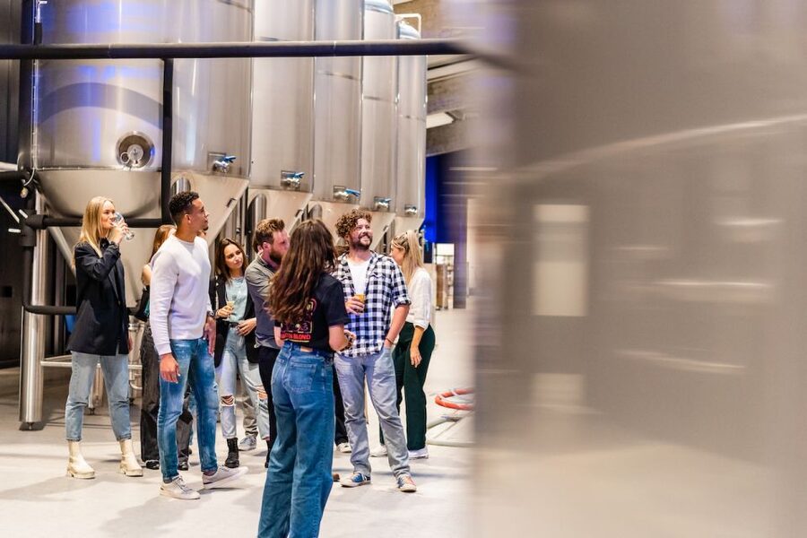 Rotterdam: Stadshaven Brewery Tour with Beer Tastings - Inside Rotterdam’s former fruit port