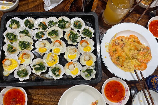 Saigon Night Craft Beer and Street Food By Scooter and motorbike - Sunset beer from a rooftop bar
