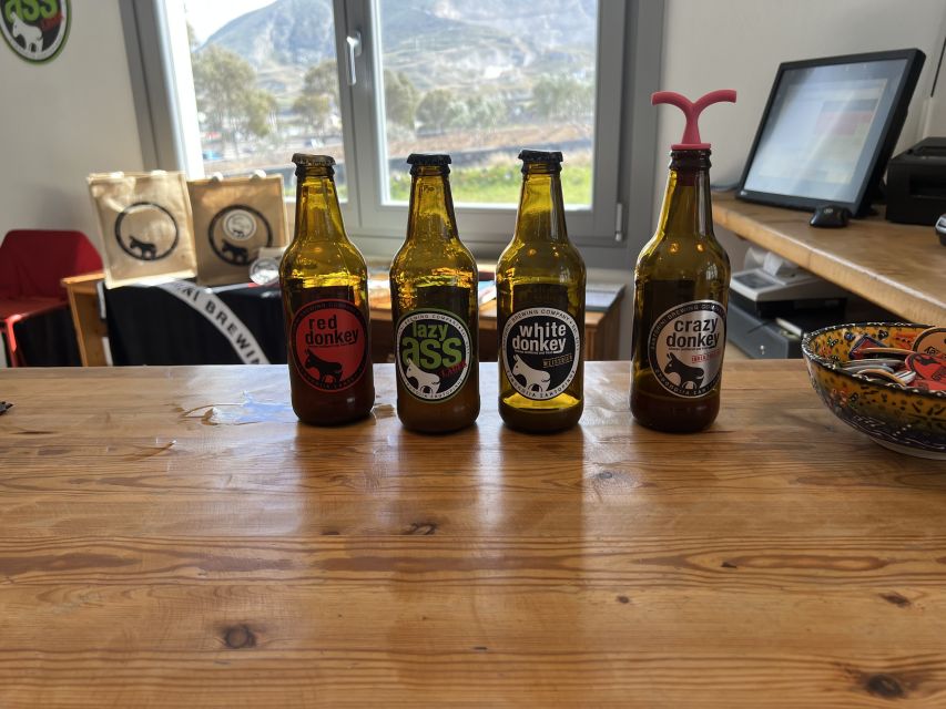 Santorini: Three Wineries and One Brewery Tour with Tastings - The final winery and changing availability