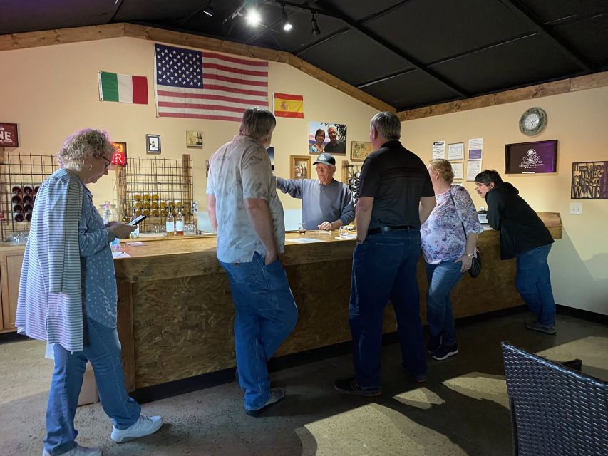 Scenic Desert Wine, Distillery Tastings/Brewery/RT66 & Lunch - Little Old Wine Drinkers Vineyard and the first tasting