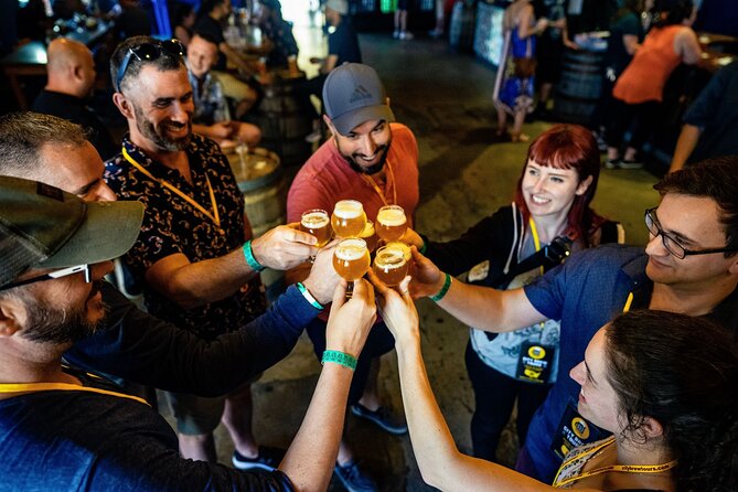 Sip of Milwaukee Guided Brewery Tour with Snack - Broken Bat Brewing and the first taste
