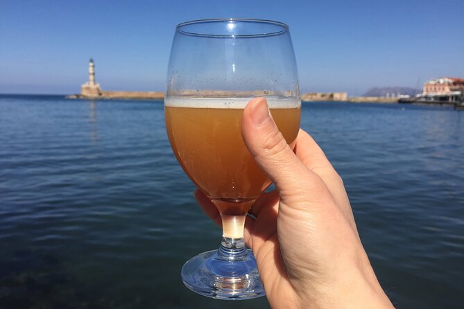 Sunset Craft Beer & Food Tour - Chania Old Port - Finishing at a pub near the Venetian harbor