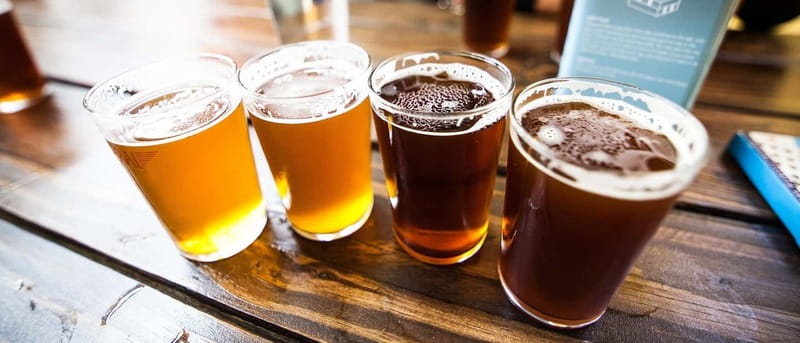Tallinn: Estonian Craft Beer Tasting - At the cafe, the tasting begins