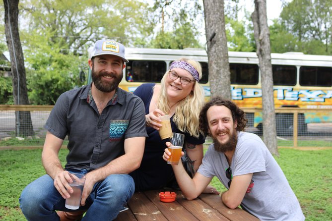 The Brew Bus: Austin Brewery Tour with Live Band - Beer tastings and a food-truck lunch