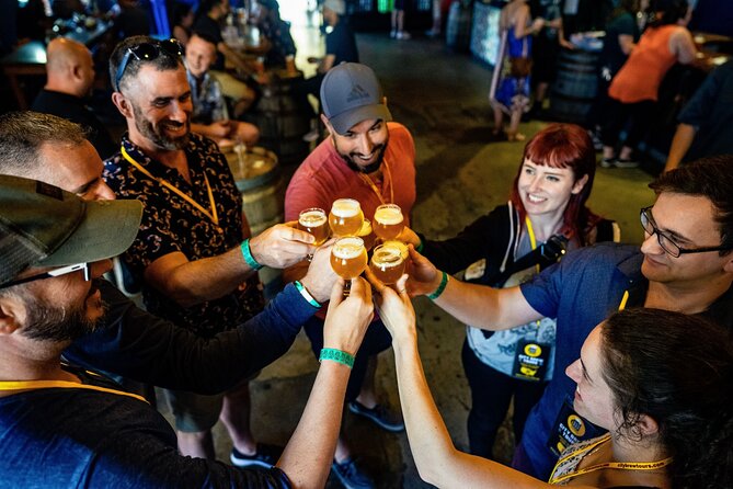 The Original Charlotte Brewery Tour - Craft Beer Experience - Petty Thieves Brewing Co, the first tasting
