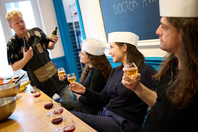 Tipsy Waffle Workshop with Beer Tasting - Making Waffles the Traditional Beer-Based Way