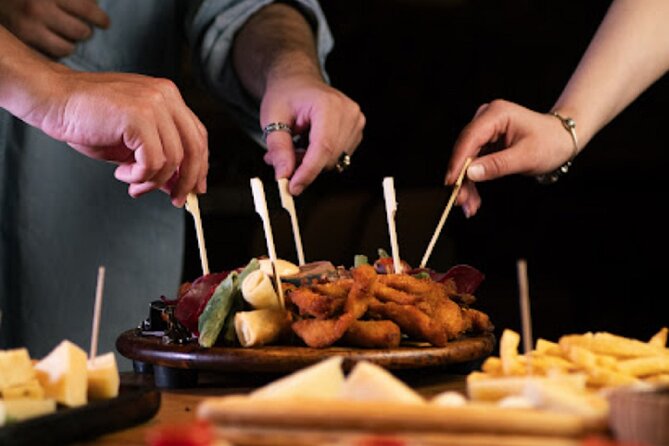 Tirana: Guided Craft Beer Tasting with Local Bites - The food plate is more than a snack