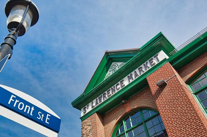 Toronto Local Beer Tour: 2 Beers at 2 Unique & Historical Pubs - St. Lawrence Market in the middle of the route