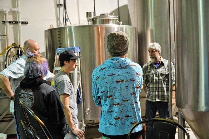 Tumbleroot Brewery and Distillery Tour and Tasting - Inside Tumbleroot’s compact Santa Fe production space