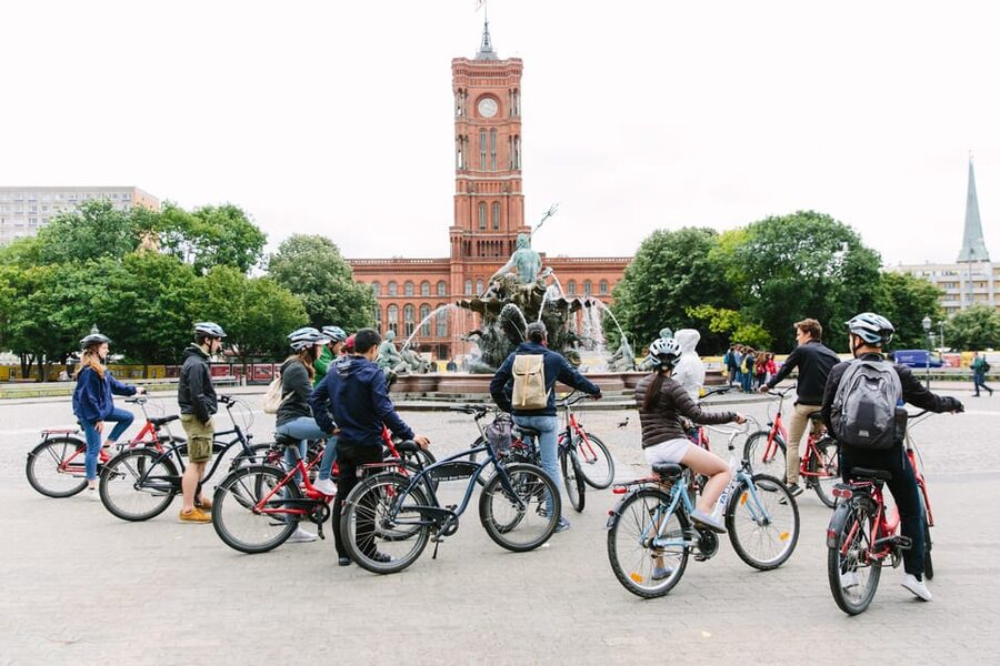 Ultimate E-Bike Tour of Berlin with Beer Garden Stop - Unter den Linden and Bebelplatz