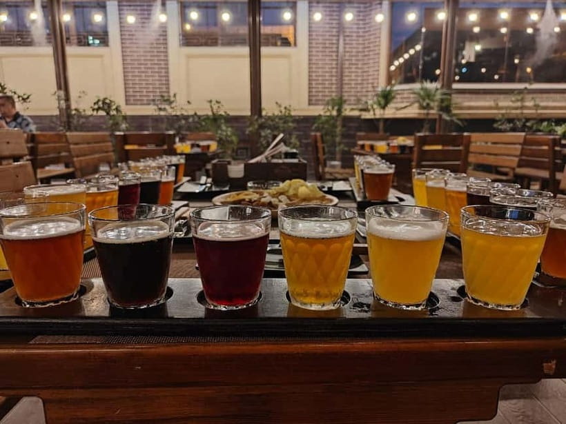 Uzbek Brews & Views: Tashkent Craft Beer Discovery Tour - Six beers, with room to compare flavors