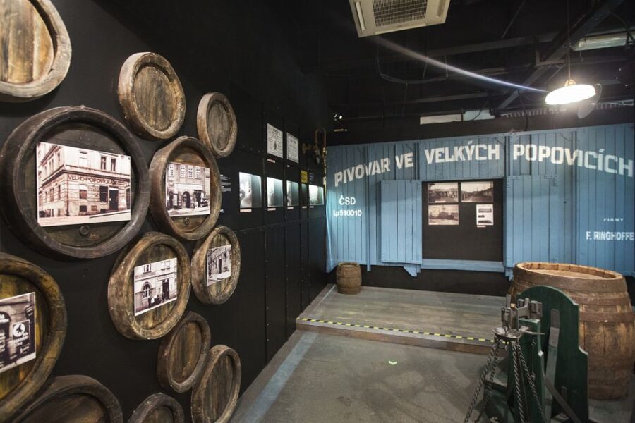 Velke Popovice: Kozel Brewery Tour with Beer Tasting - Inside the lager cellars for the best tasting stop