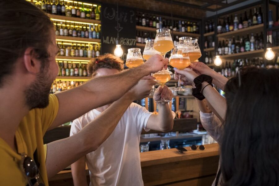 Vienna: Craft Beer Tasting Experience with Local Snacks - Four beers, one tasting sheet, and a useful lesson