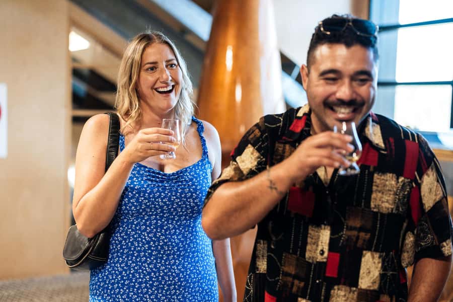 Waiheke Island: HEKE Distillery & Brewery Tour with Tastings - The tasting: a small sample or a fuller flight