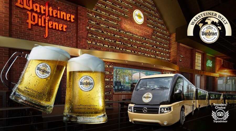 Warstein: Warsteiner World Brewery Tour - More than 200 objects in the brand exhibition